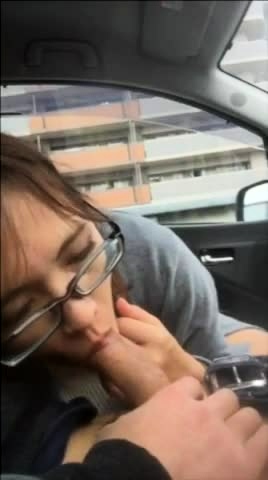 Amateur Asian Babe Gives A Sensual POV Blowjob In The Car Video at Porn Lib